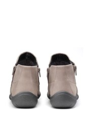 Hotter Grey Regular Fit Murmur Zip-Fastening Boots - Image 3 of 4