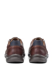 Hotter Brown Finn Lace-Up/Zip Regular Fit Shoes - Image 3 of 4
