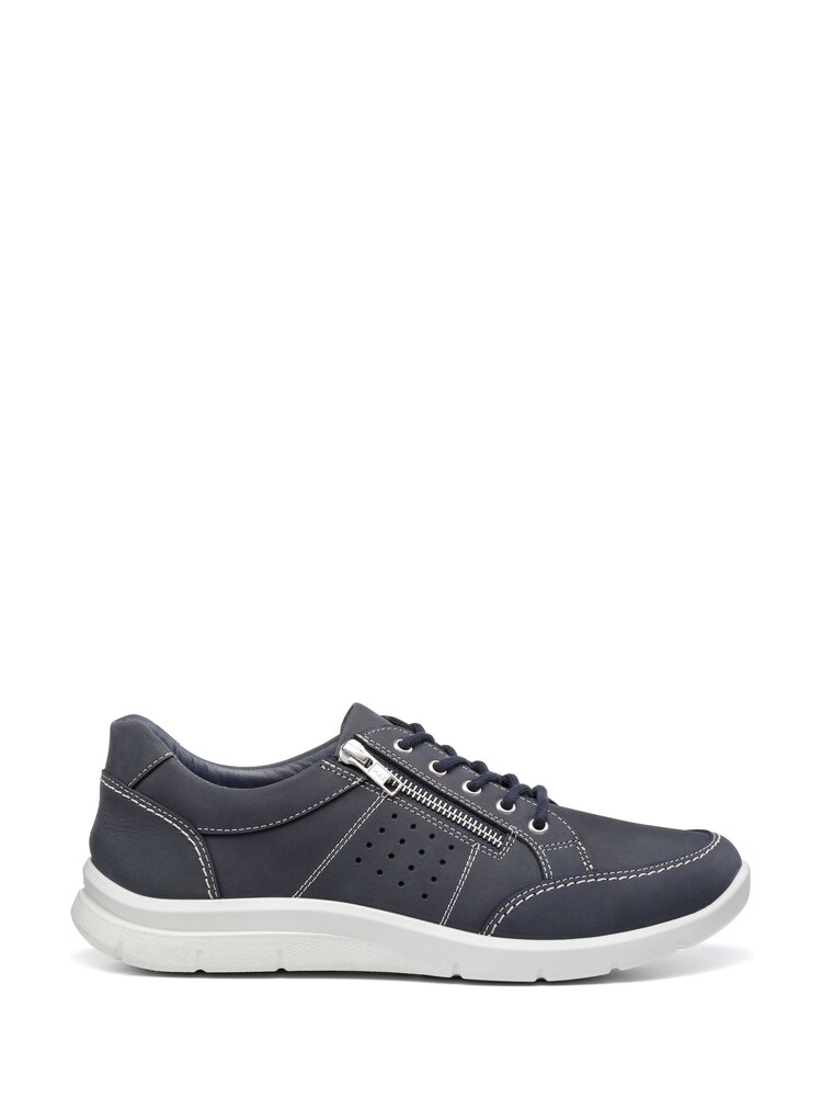 Hotter Black Finn Lace-Up/Zip Regular Fit Shoes - Image 1 of 4