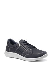Hotter Black Finn Lace-Up/Zip Regular Fit Shoes - Image 2 of 4