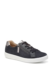 Hotter Grey Regular Fit Stellar Lace-Up/Zip Shoes - Image 2 of 4