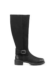 Hotter Black Briley Zip Fastening Regular Fit Boots - Image 1 of 4