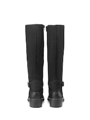 Hotter Black Briley Zip Fastening Regular Fit Boots - Image 3 of 4
