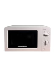 Hamilton Beach White 20 Litre Microwave With Glass Door - Image 1 of 4