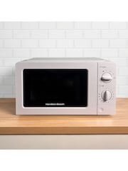 Hamilton Beach White 20 Litre Microwave With Glass Door - Image 2 of 4