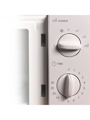 Hamilton Beach White 20 Litre Microwave With Glass Door - Image 3 of 4