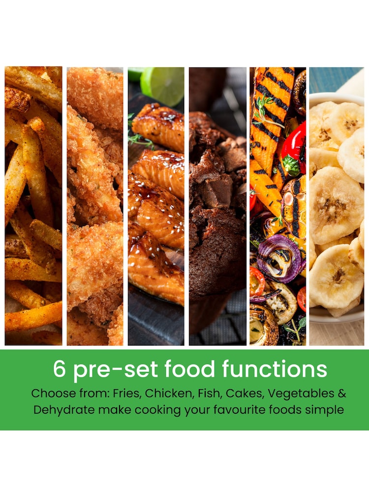 Hamilton Beach Black HealthyCook 8L Dual Air Fryer - Image 4 of 4