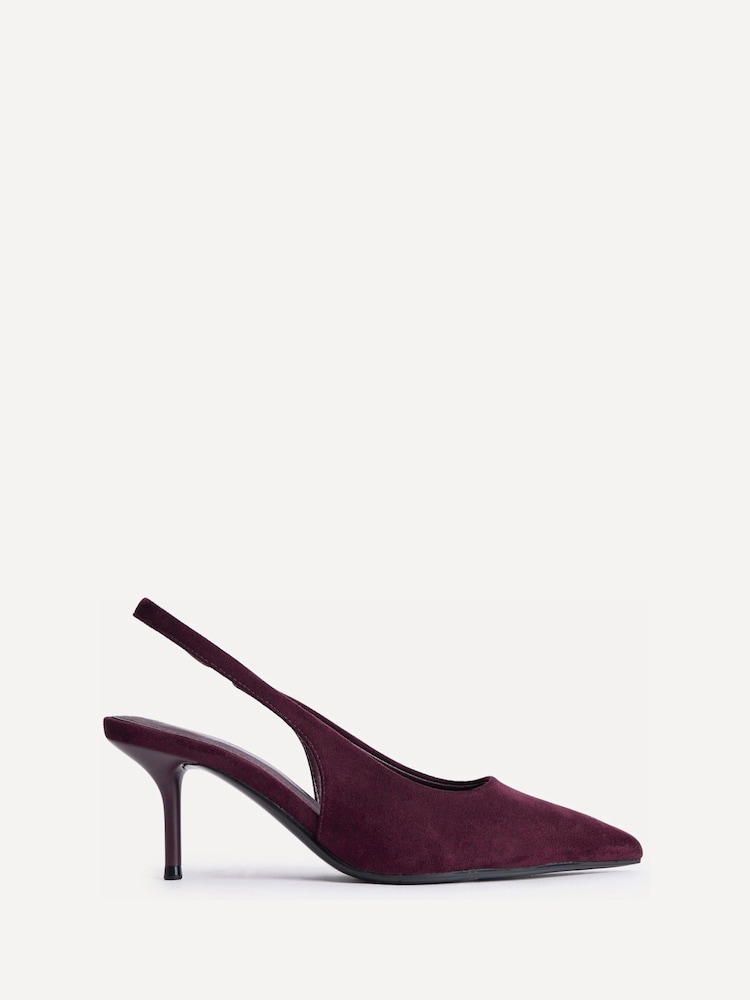 Linzi Red Highlight Stiletto Court Heels - Image 2 of 5 Linzi Red Highlight Stiletto Court Heels - Image 2 of 5