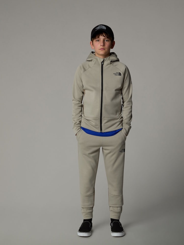 The North Face Grey Boys Mountain Athletics Fleece Joggers - Image 3 of 3