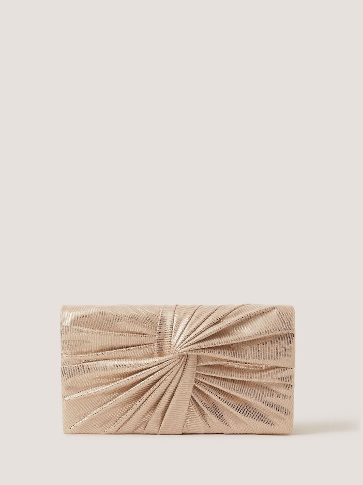 Monsoon Fergie Twist Knot Clutch Bag - Imagen 1 de 2