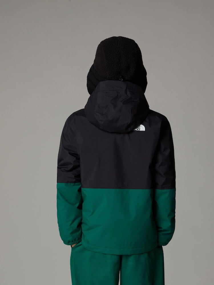 The North Face Green Boys Waterproof Warm Antora Rain Jacket - Image 4 of 4