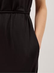Monsoon Black Matilda Embroidered Balloon Leg Jumpsuit - Image 3 of 3