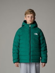 zelena - The North Face dečki obojestransko (nošenje) Perrito s kapuco jakna; suknjič - Slika 1 iz 4