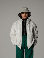 The North Face White Girls Osito Full Zip Hoodie - Image 3 of 4