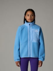 The North Face Blue Girls Yumiori Ful Zip Fleece Jacket - Image 1 of 5