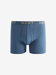 Rich Purple/Blue Gold Metallic Waistband 10 pack Hipster Boxers - Image 10 of 13