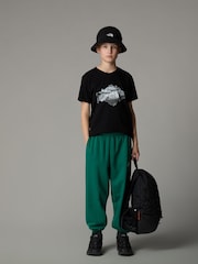 The North Face Black Boys Topographic 100% Cotton T-Shirt - Image 2 of 3