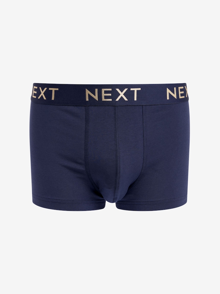 Blue/Green 4 pack Signature Hipster Boxers - Image 2 of 7