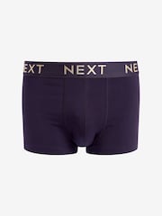 Blue/Green 4 pack Signature Hipster Boxers - Image 4 of 7