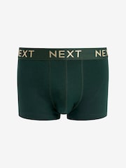 Blue/Green 4 pack Signature Hipster Boxers - Image 5 of 7