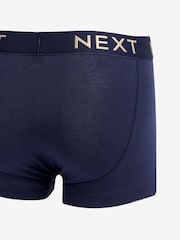Blue/Green 4 pack Signature Hipster Boxers - Image 6 of 7