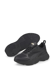 Puma Black Cassia Trainers - Image 1 of 5