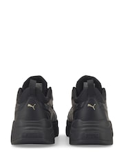 Puma Black Cassia Trainers - Image 5 of 5