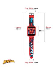 Peers Hardy Red Disney Marvel Spiderman Multicoloured Silicon Strap Watch - Image 4 of 7