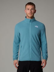 modra - Pulover iz flisa z zadrgo The North Face® Glacier - Slika 1 iz 6