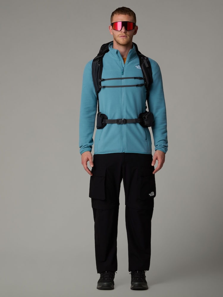 The North Face Blue Glacier Full Zip Fleece - Image 3 of 6