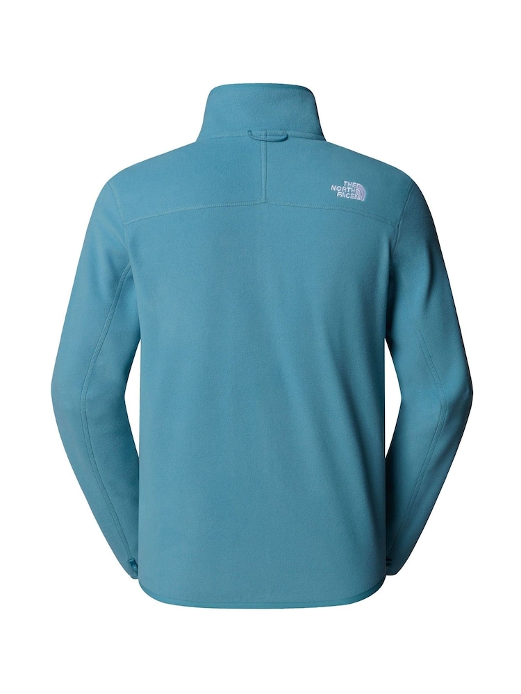 modra - Pulover iz flisa z zadrgo The North Face® Glacier - Slika 6 iz 6