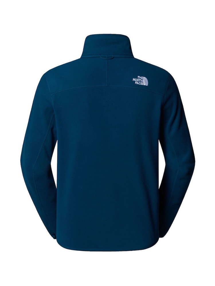 أزرق داكن - سترة فليس بسحاب كامل Glacier من ‪The North Face®‬ - صورة 7 من 7