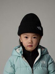 The North Face Black Kids Salty Lined Beanie - Image 1 of 3