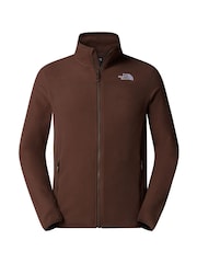 بني - سترة فليس بسحاب كامل Glacier من ‪The North Face®‬ - صورة 5 من 6