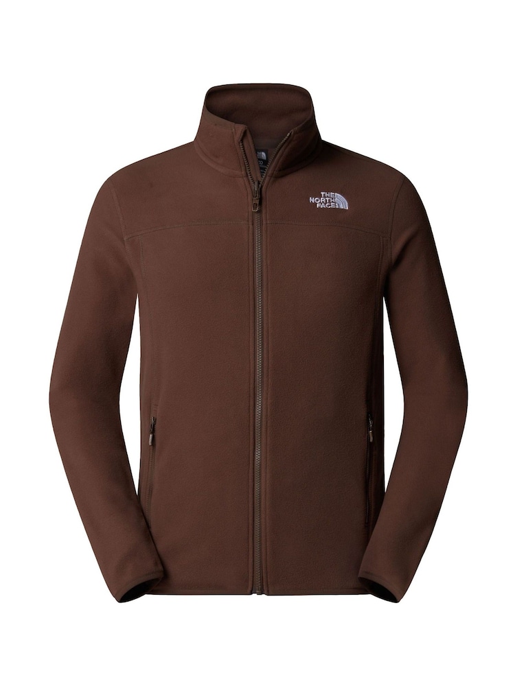 The North Face Brown Glacier Full Zip Fleece - Image 5 of 6