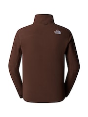 بني - سترة فليس بسحاب كامل Glacier من ‪The North Face®‬ - صورة 6 من 6