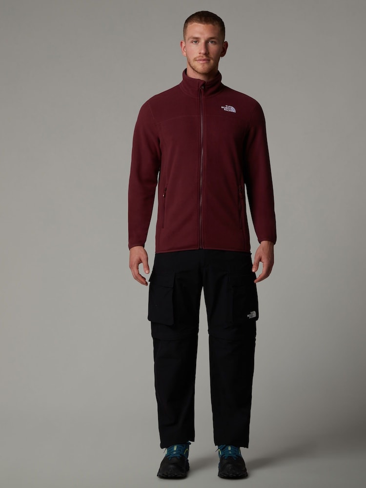 The North Face Purple Glacier Full Zip Fleece - Image 2 of 4