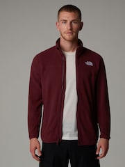 The North Face Purple Glacier Full Zip Fleece - Image 3 of 4