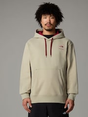 The North Face Grey Mens Co-Ordinates Back Print 100% Cotton Hoodie - Image 2 of 5