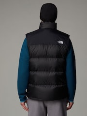 The North Face Black Diablo Down Padded Gilet - Image 2 of 6