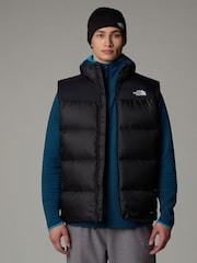 The North Face Black Diablo Down Padded Gilet - Image 3 of 6