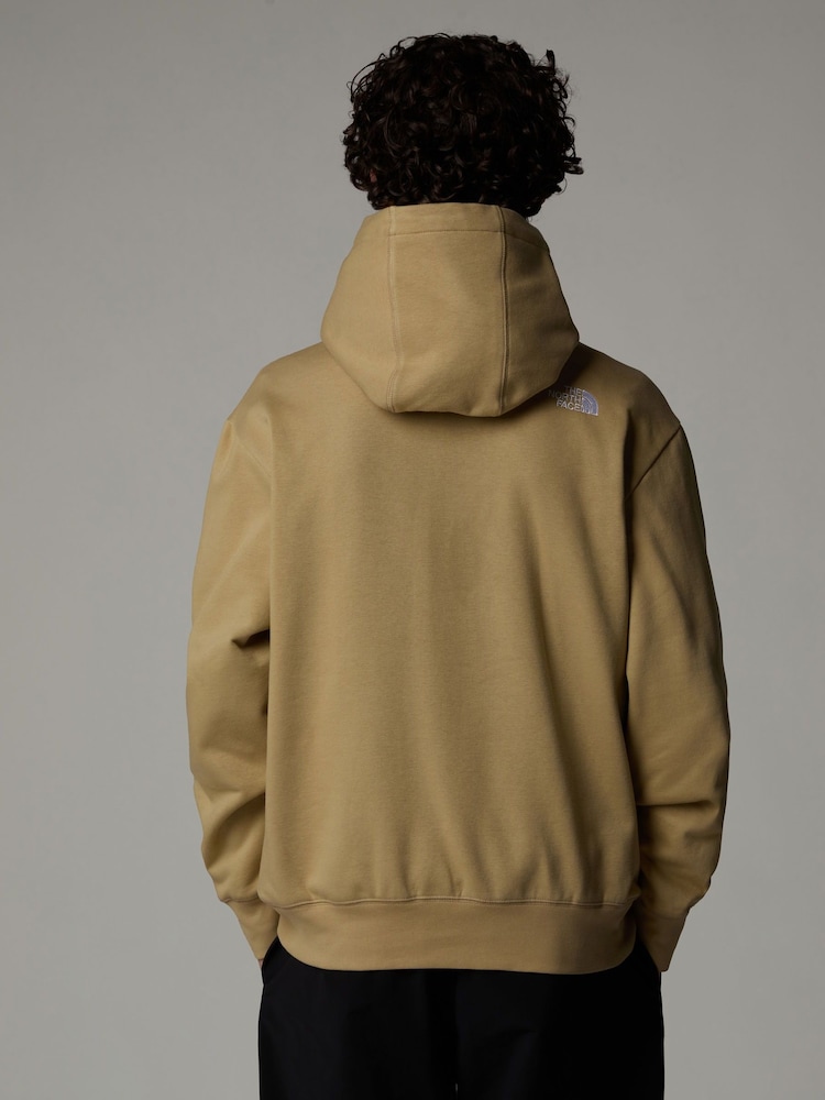 The North Face Brown Mens Essential Hoodie - Image 3 of 3