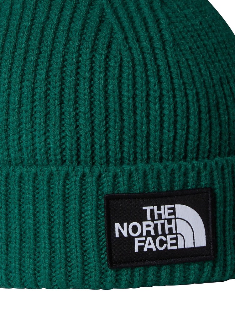 The North Face Green Kids Box Logo Cuffed Beanie - Image 2 of 2
