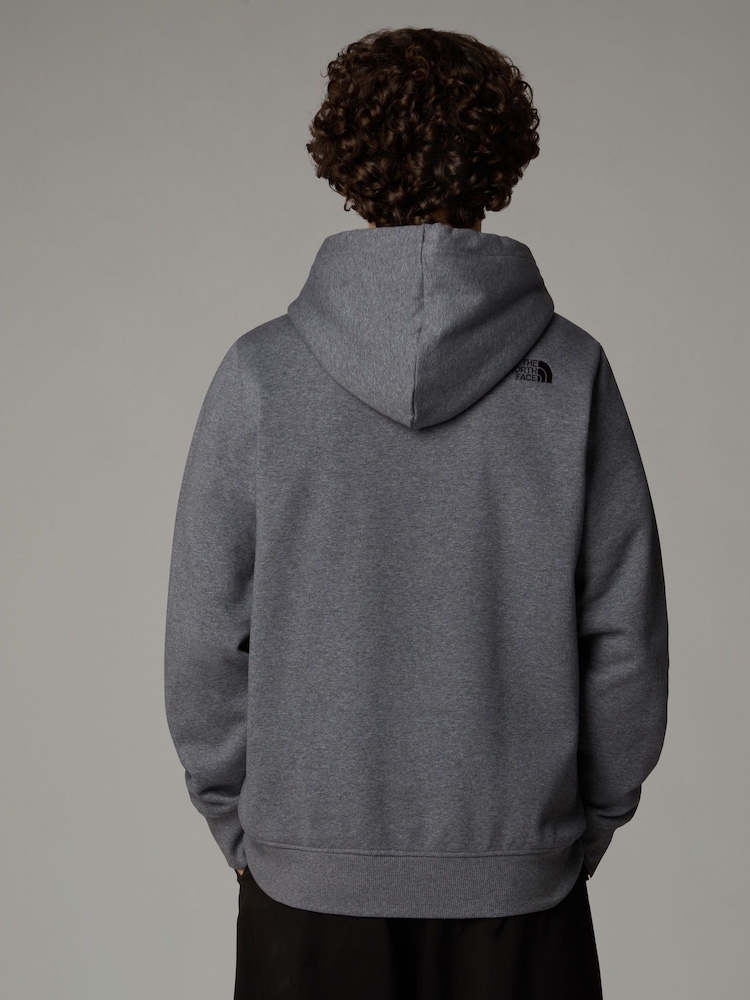 Grau - The North Face® Drew Peak Kapuzensweatshirt - Bild 3 von 3