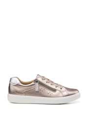 Hotter Silver Regular Fit Stellar Lace-Up/Zip Shoes - Image 1 of 4