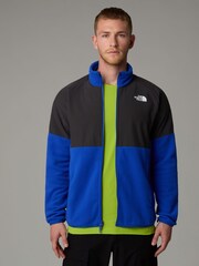 The North Face Blue Mens Glacier Full Zip Fleece - Image 3 of 4