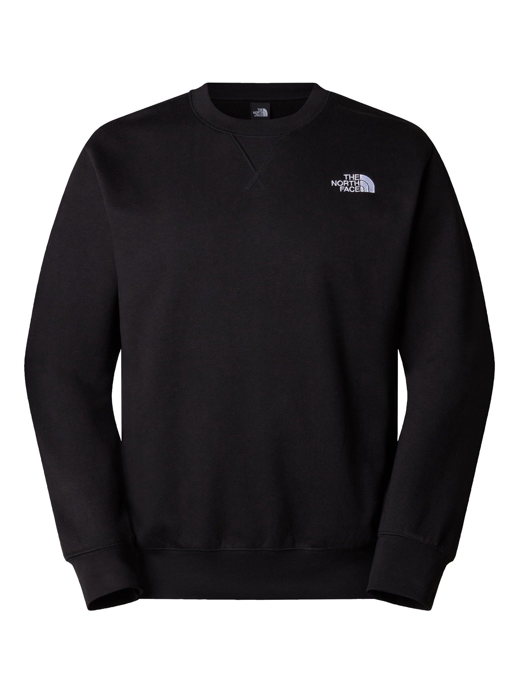 the north face essential sweatshirt in black