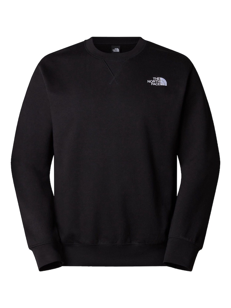 Czarny - The North Face Essential Crew Neck Sweatshirt - Image 4 of 5