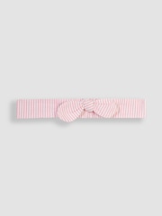 JoJo Maman Bébé Pink 2-Piece Peter Rabbit Pretty Sunsuit & Headband Set - Image 7 of 7