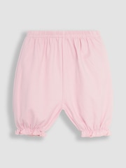 JoJo Maman Bébé Pink 2-Piece Floral Peter Rabbit Top & Shorts Set - Image 5 of 7